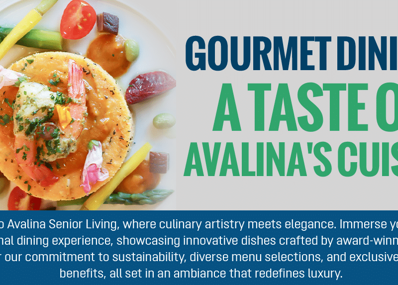 gourmet dining infographic header image