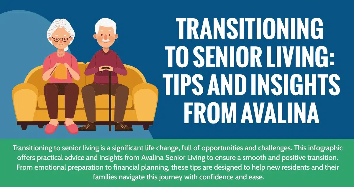 Transitioning to Senior Living (Infographic)
